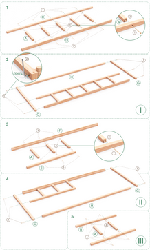 Pat căsuță Montessori