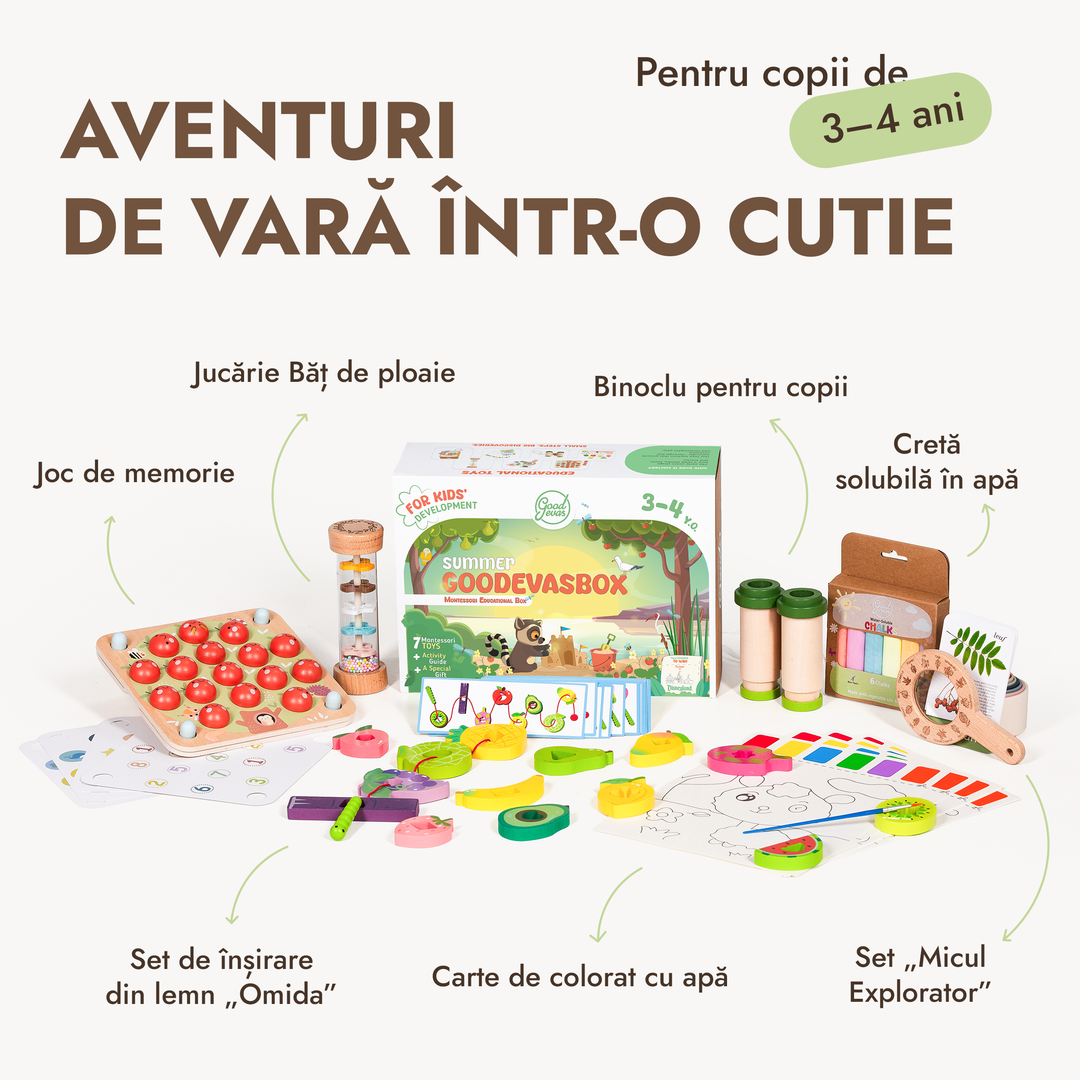Set de joacă de vară (3–4 ani) — GoodevasBox