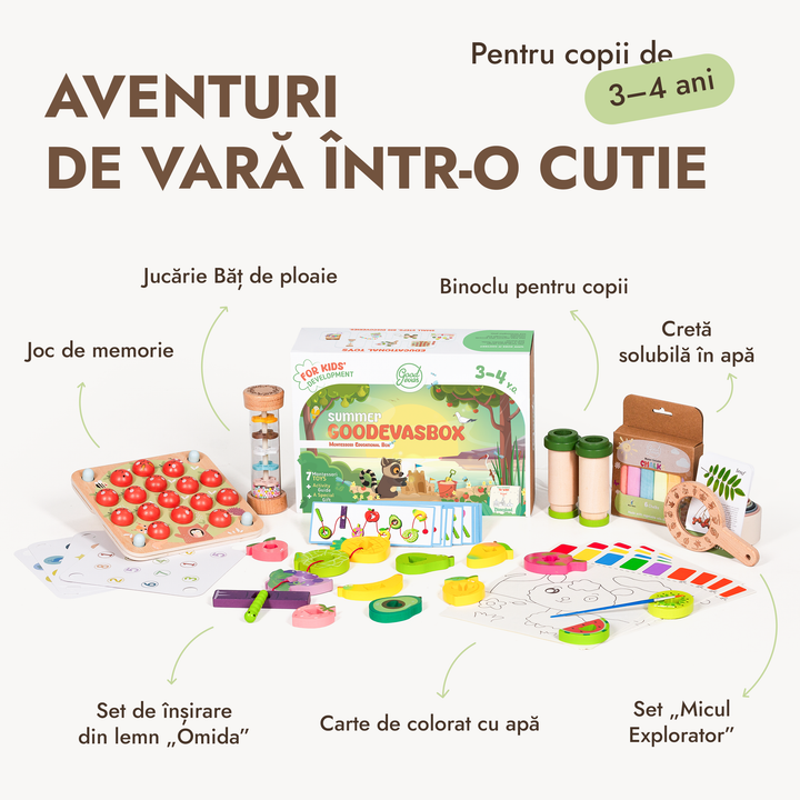 Set de joacă de vară (3–4 ani) — GoodevasBox