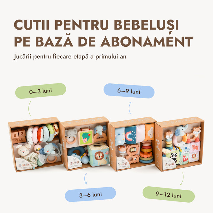 BabyBox — Kituri de joacă pentru primul an (0–12 luni)