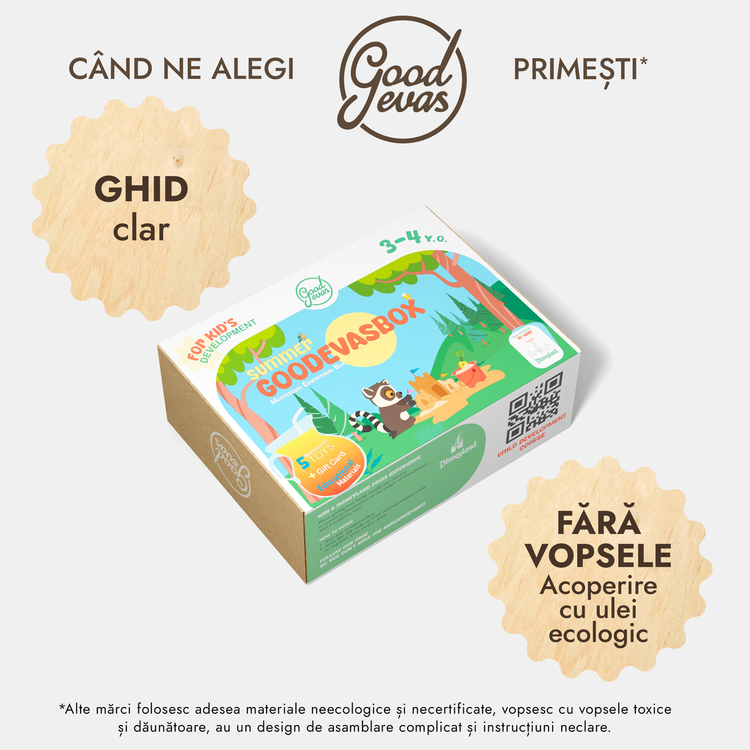 Abonament anual la seturi de joacă (3–4 ani) — GoodevasBox