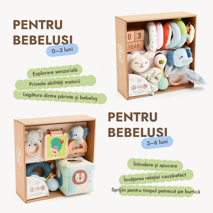 BabyBox — Kituri de joacă pentru primul an (0–12 luni)