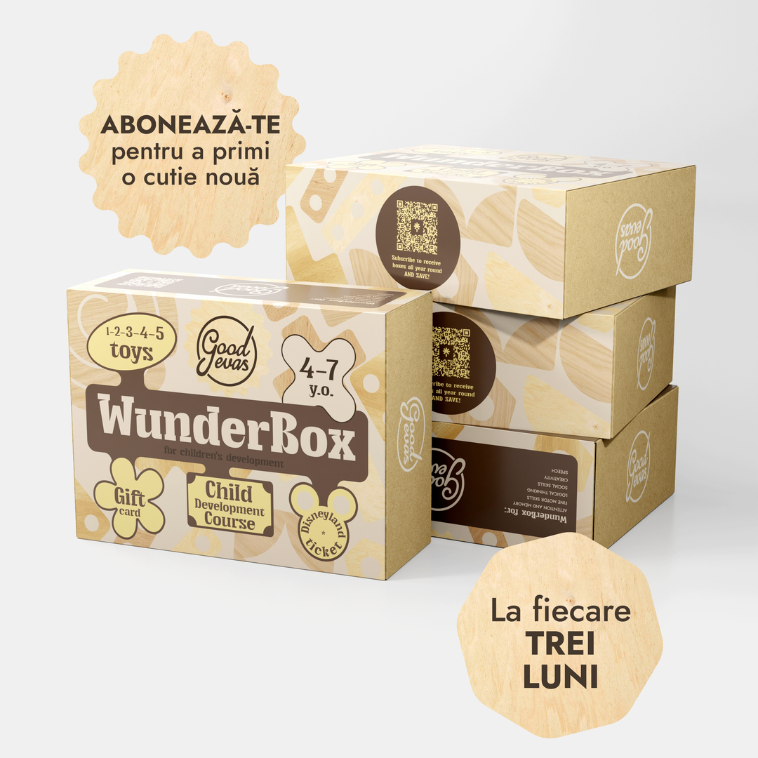 WunderBox 4-7 ani – cutie educațională pentru copii