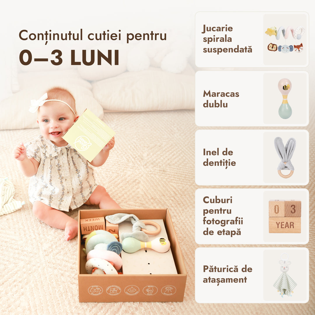BabyBox — Kituri de joacă pentru primul an (0–12 luni)