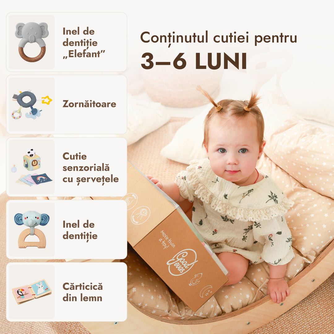 BabyBox — Kituri de joacă pentru primul an (0–12 luni)