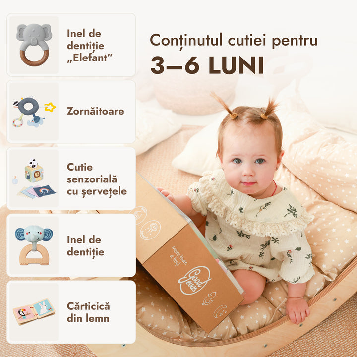 BabyBox — Kituri de joacă pentru primul an (0–12 luni)
