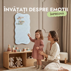 Pegboard din lemn pentru camera copiilor — GoodevasBoard