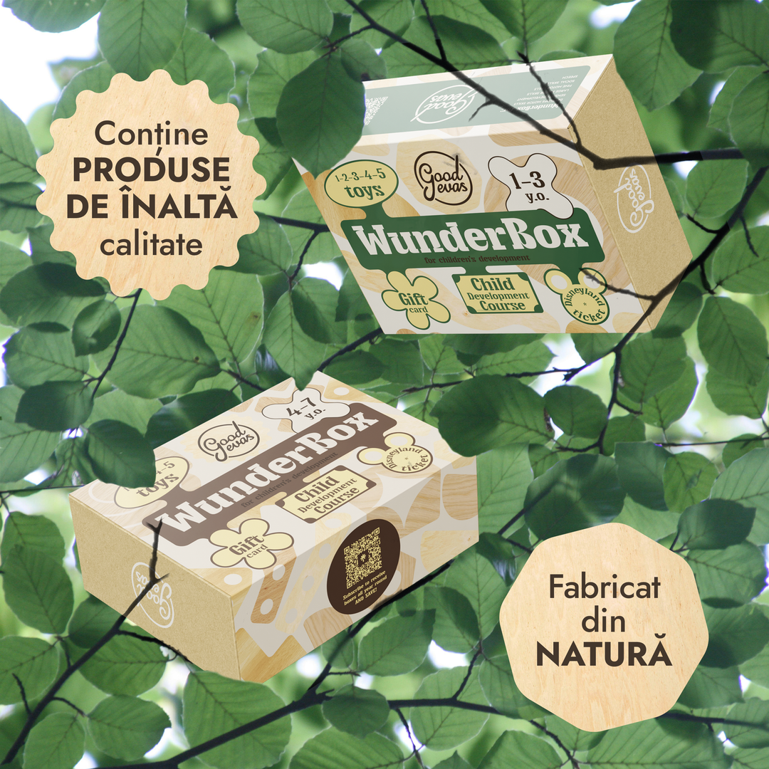 WunderBox 1-3 ani – cutie educațională pentru copii mici
