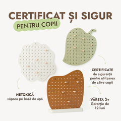Pegboard din lemn pentru camera copiilor — GoodevasBoard