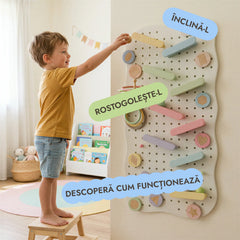 Pegboard din lemn pentru camera copiilor — GoodevasBoard