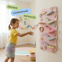 Pegboard din lemn pentru camera copiilor — GoodevasBoard