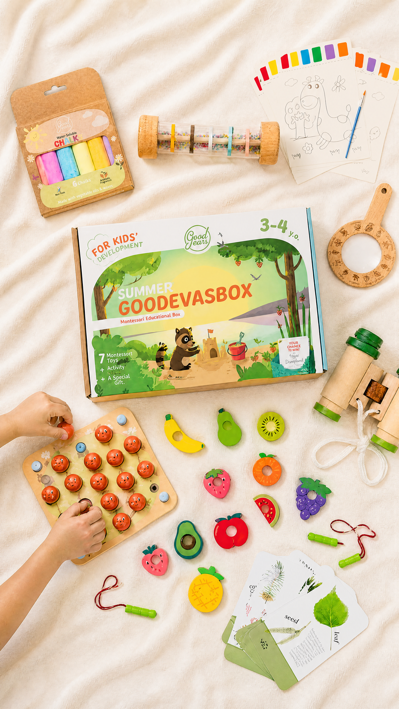 Set de joacă de vară (3–4 ani) — GoodevasBox