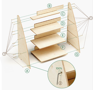 Raft Montessori Mediu