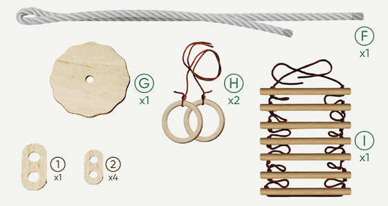 Complex de joacă 3 în 1