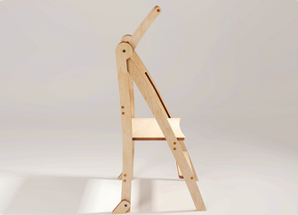 Turn de învățare reglabil: taburet cu trepte pentru copii