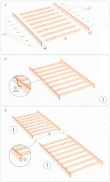 Structură de cățărat de interior 7 în 1