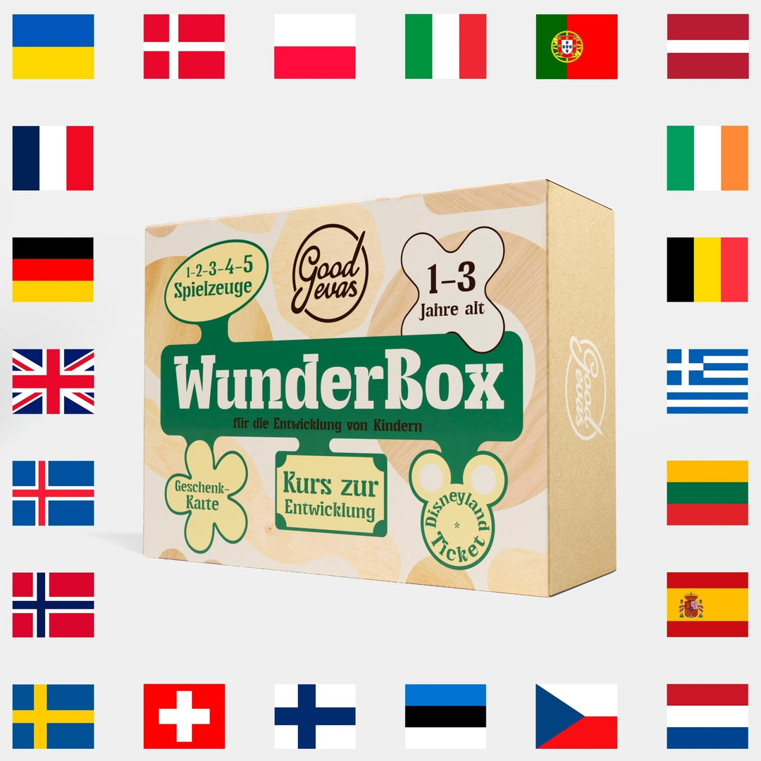 WunderBox 1-3 ani – cutie educațională pentru copii mici