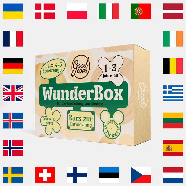 WunderBox 1-3 ani – cutie educațională pentru copii mici
